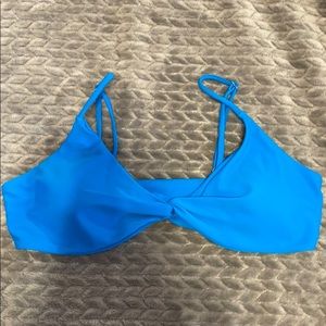 NEVER WORN!! blue swim top